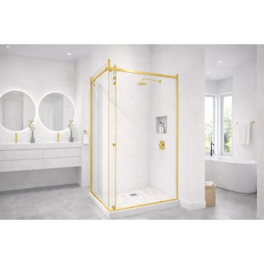 ACOMS90BGA Compact 90º Pivot Slider Kit in Bright Gold Anodized