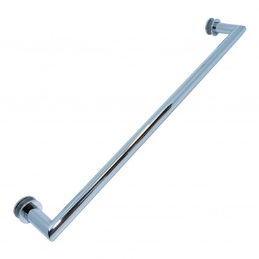 M18CH Chrome Mitered Style 18" Single-Sided Towel Bar - MT18CH Series