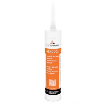 AS400CL Clear Neutral Cure Silicone 10.1 Fl Oz Tube