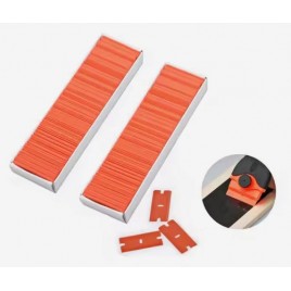 KNIFEB2 Plastic Single Edge Razor Style Blades box of 100 DSPB9 CRL3000