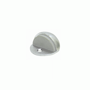 BB2501A Satin Chrome Solid Brass Low Profile Dome Floor Door Stop DL2501A Series
