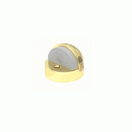 BB2502PB Polished Brass Solid Brass High Profile Dome Floor Door Stop DL2502PB Series