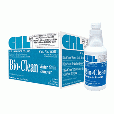 BBWSR1 CRL Bio-Clean Water Stain Remover 16 Ounce Bottle BBWSR1 CRL Bio-Clean Water Stain Remover 16 Ounce Bottle