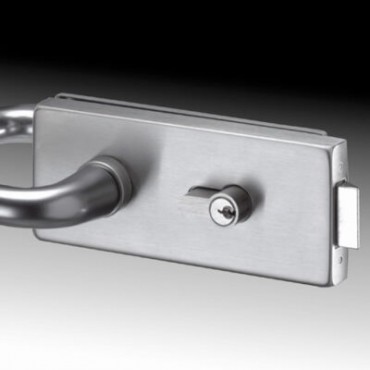 Casma CAS15100.0810 CAS15100 European Style lock with European Cylinder - Brushed Stainless