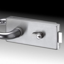 Casma CAS15100.0611 CAS15100 European Style lock with European Cylinder - Satin Anodized
