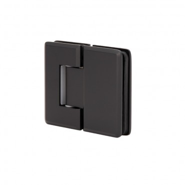R180MBL BBAHI Paris Matte Black Beveled 180 Degree Glass-to-Glass Hinge R180MBL BBAHI Paris Matte Black Beveled 180 Degree Glass-to-Glass Hinge