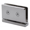 P1BN Brushed Nickel Rounded Pivot Hinge - Top or Bottom Mount - Prima PPH01BN Series
