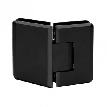 R045MBL BBAHI Paris Matte Black Beveled 135 Degree Glass-to-Glass Hinge R045MBL BBAHI Paris Matte Black Beveled 135 Degree Glass-to-Glass Hinge