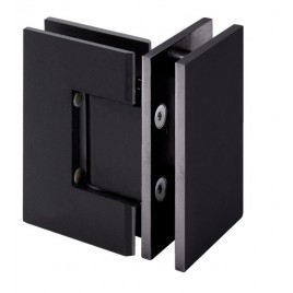 S092ORB Oil Rubbed Bronze Square 90 Degree Glass-to-Glass Hinge - Geneva GEN0920RB Series