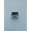 GCSSQCH Chrome Square Style Fixed Panel U-Clamp for 3/8" Glass FA10CH