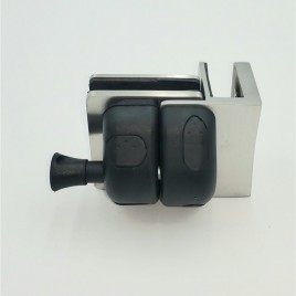 GH90DBS Brushed Stainless 90 Degree Glass-to-Glass Gate Latch