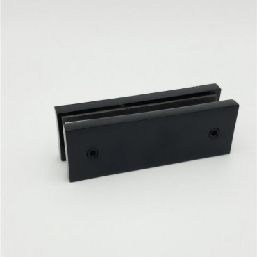 LDC180MBL Matte Black 180 Degree Glass Bracing Clamp