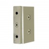 C1SB BBAHI Cairo satin Brass Square Pivot Hinge - Top or Bottom Mount - CRL Cardiff - FHC Cambria Series