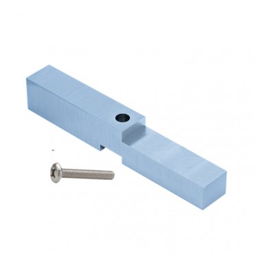 B01BN Brushed Nickel Adapter Block for Pivot Hinges - HAB01 Series