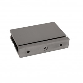 SC1BN BBAHI Senior Cairo Brushed Nickel Square Pivot Hinge - Top or Bottom Mount - CRL Senior Cardiff - FHC Grande Cambria Series