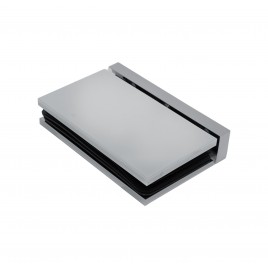 SC1CH BBAHI Senior Cairo Chrome Square Pivot Hinge - Top or Bottom Mount - CRL Senior Cardiff - FHC Grande Cambria Series