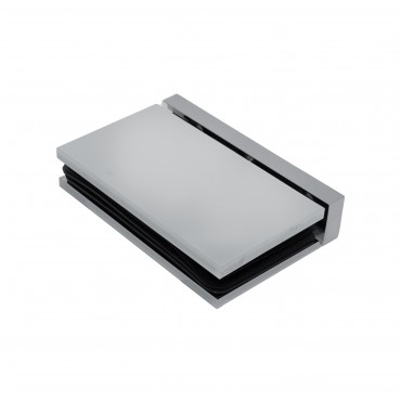 SC1CH BBAHI Senior Cairo Chrome Square Pivot Hinge - Top or Bottom Mount - CRL Senior Cardiff - FHC Grande Cambria Series