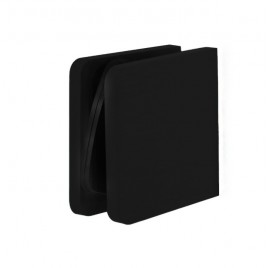 U77MBL Matte Black Traditional Style Fixed Panel U-Clamp - UC77MBL TUC77MB Type