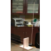 BBSCREEN Pair of Free Standing Corian Partition Brackets