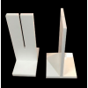 BBSCREEN Pair of Free Standing Corian Partition Brackets